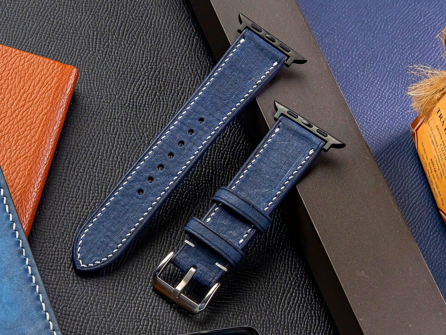 Babele Brown Leather Watch Strap: Italian Vegetable-Tanned Band