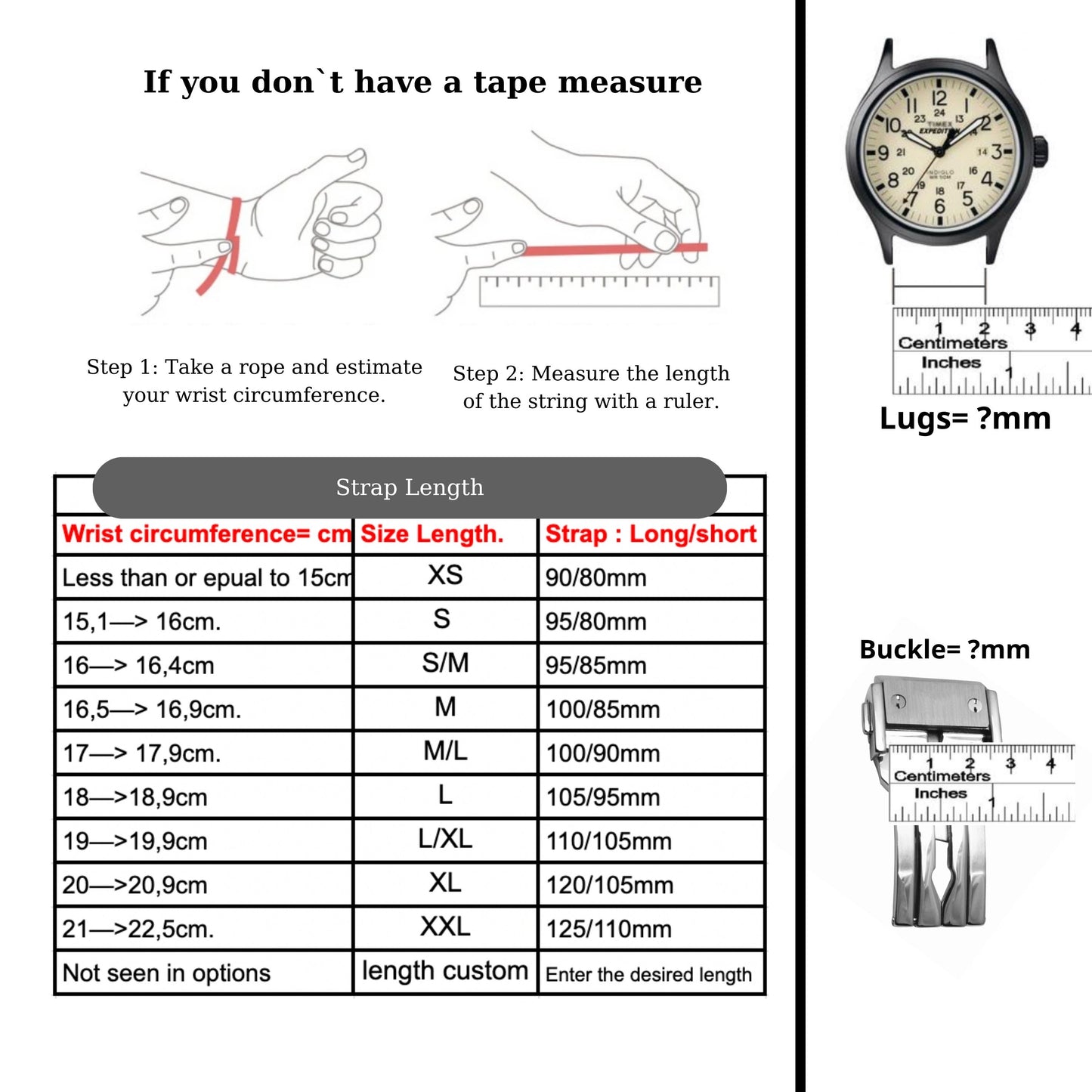 Handmade Waxy Brown Leather Watch strap: Omega Style