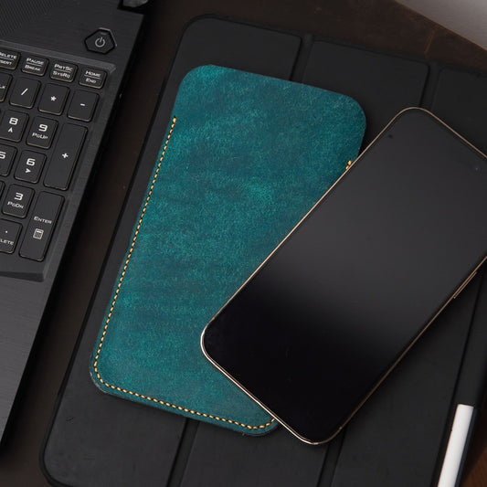 Leather iPhone case sleeve wallet/ iPhone 17 16 15 14 13 12 11 Pro Max sleeve / iPhone Air case sleeve wallet Pueblo