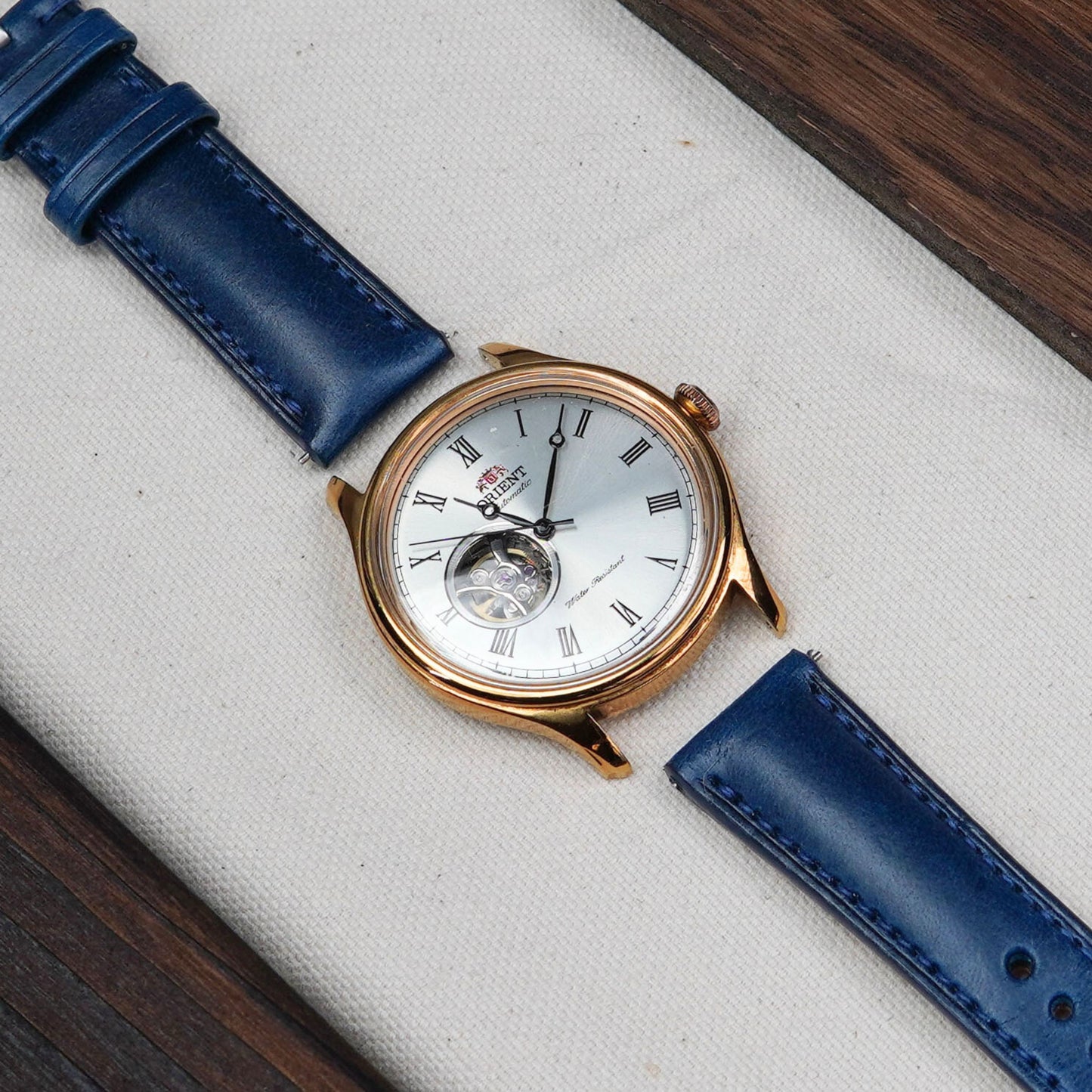 Handmade Buttero Leather Watch Strap:  Apple Watch Band