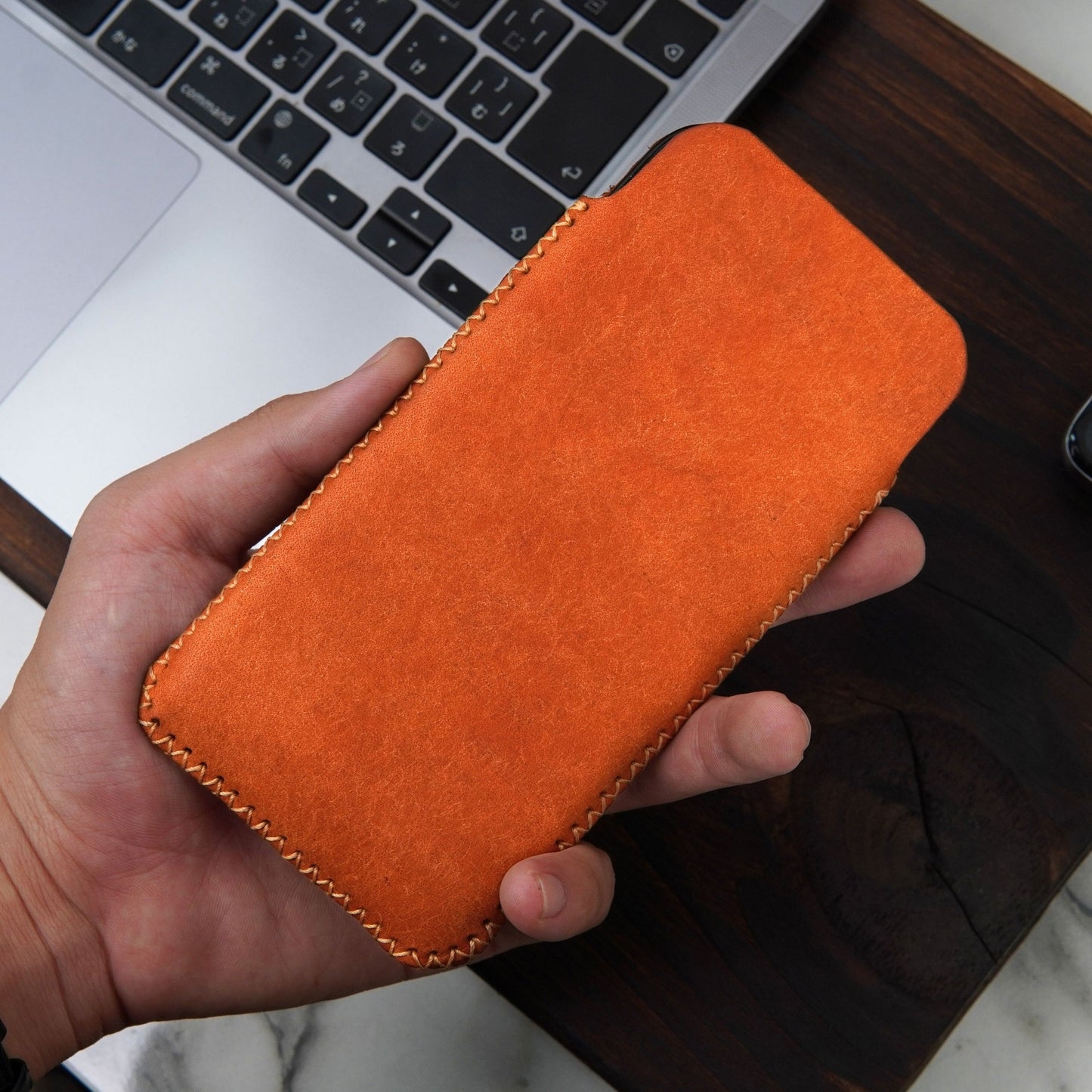 Pueblo leather iPhone 17 16 15 14 13 12 Pro Max sleeve / iPhone Air case sleeve wallet / iPhone 17 16 15 14 13 12 11 Pro