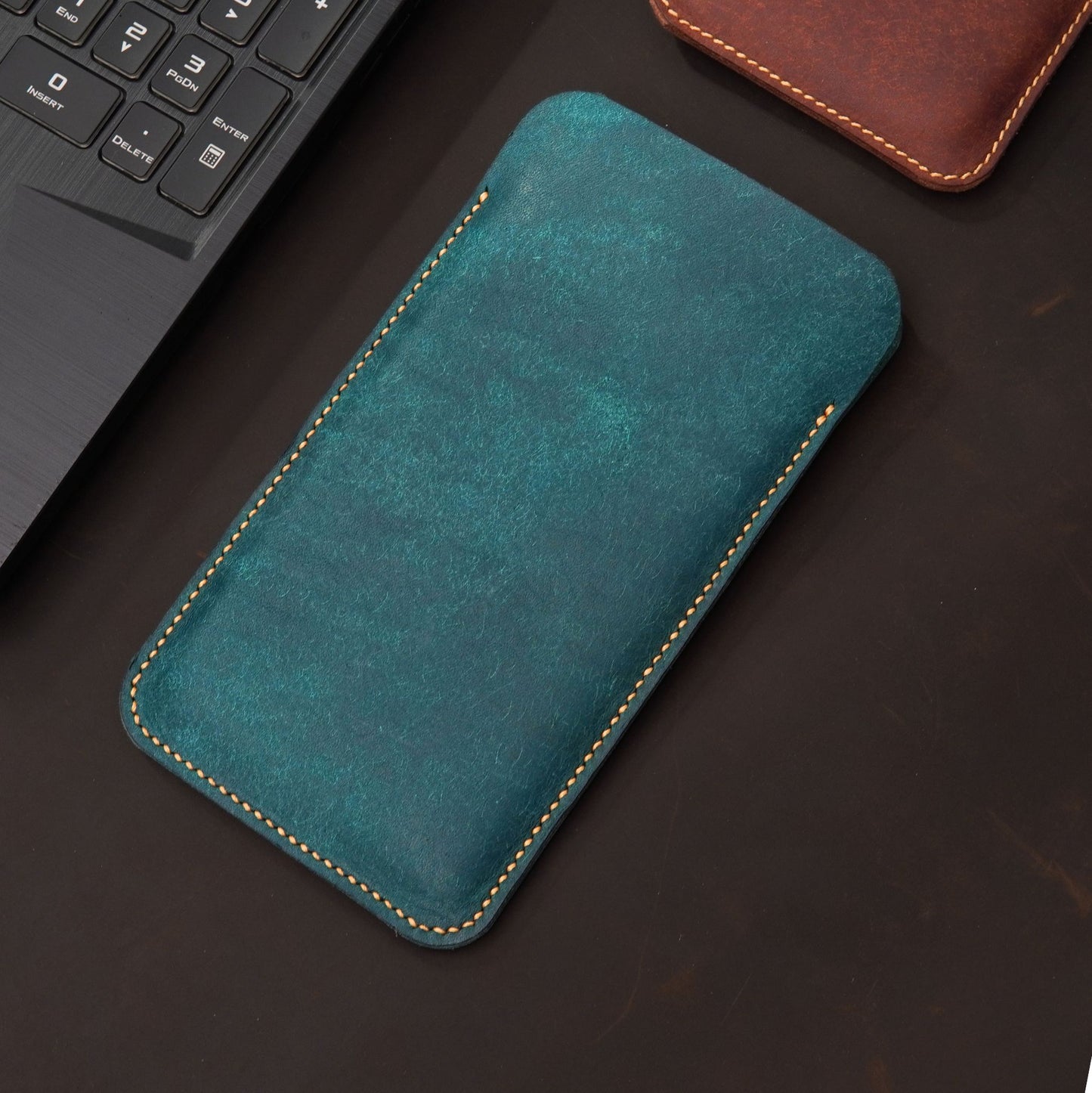 Leather iPhone case sleeve wallet/ iPhone 17 16 15 14 13 12 11 Pro Max sleeve / iPhone Air case sleeve wallet Pueblo