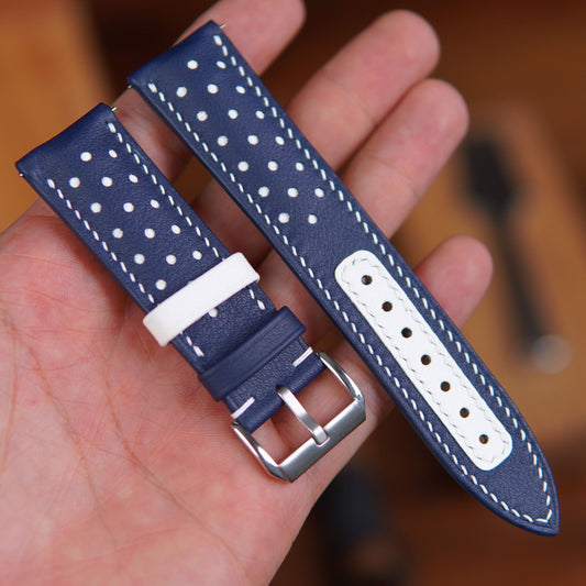 Leather Watch Strap: Swift Calfskin Band with Quick Release