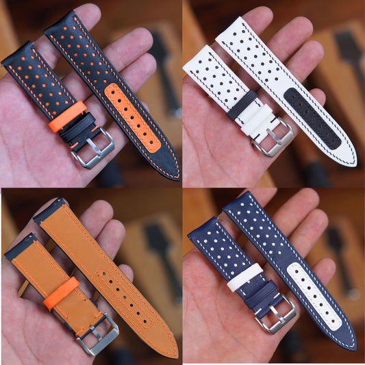 Leather Apple Watch Strap: Swift Calfskin Band with Quick Release